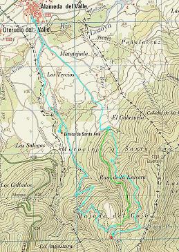 Mapa de la ruta